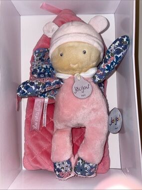 Jolijou doll with min sleeping bag NWT